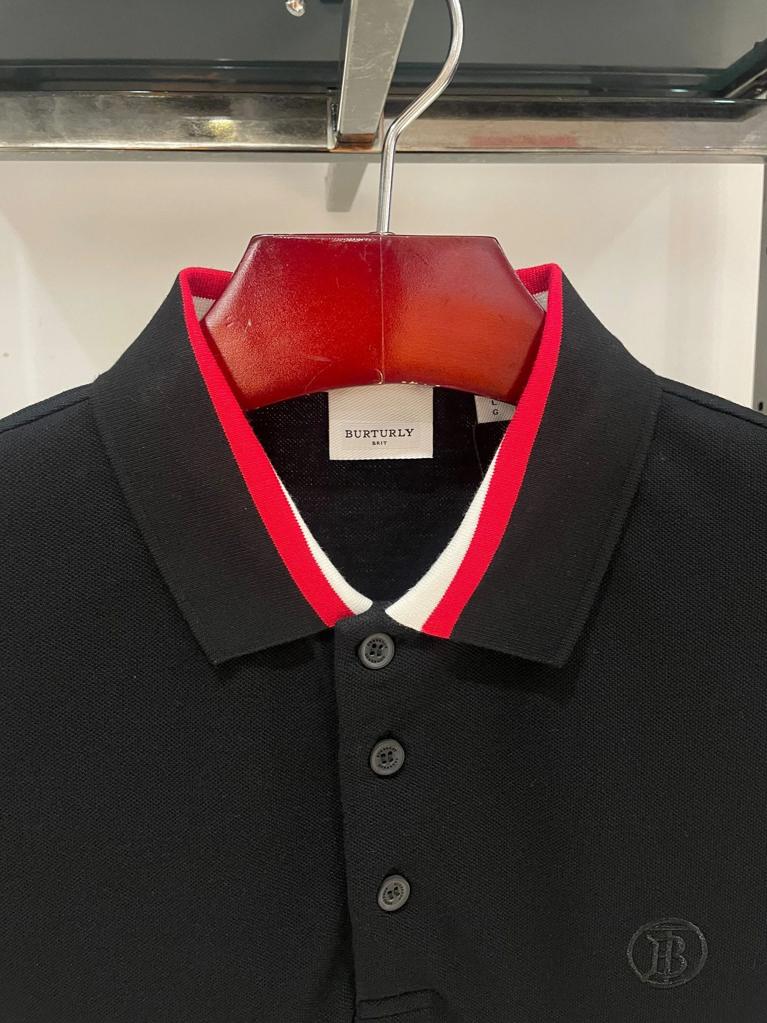 wg.luxury- 2ur25rry embroidery cotton POLO 2Colour item:E-F409C0928-2